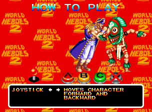 World Heroes 2 screenshot 6 for Neo Geo AES